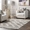 Nuloom Colleen Mixed Diamond Fringe Area Rug 5ft x 8ft ACOS10B-508 - alternate 1